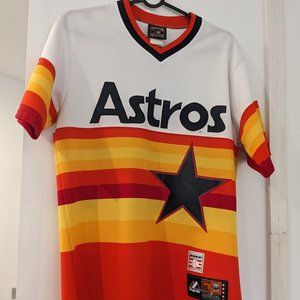 Majestic Men's vintage Nolan Ryan Orange Houston Small